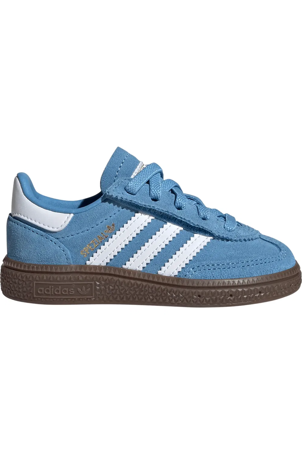 Кроссовки детские с эластичными шнурками Handball Spezial adidas, Ltblue/Ftw — фото 3