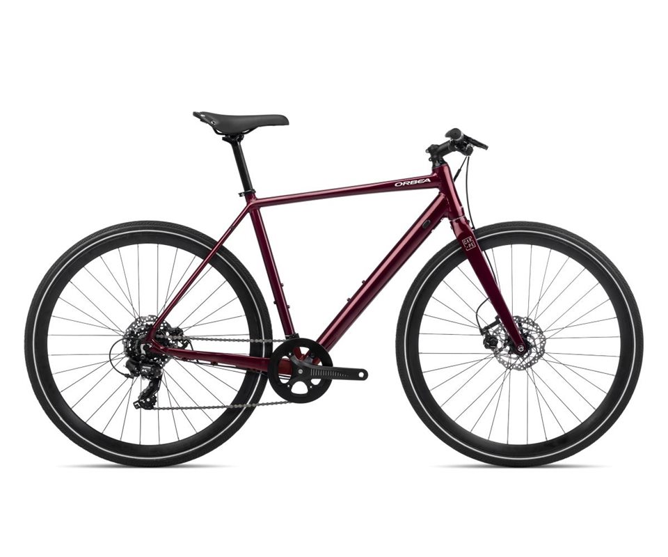 

Гибридный велосипед Orbea Carpe 40 Metallic Dark Red (глянец)