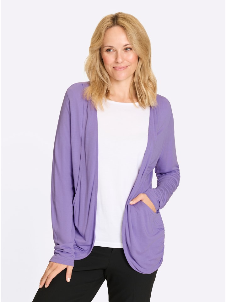 

Sieh an! Рубашка-куртка лавандового цвета