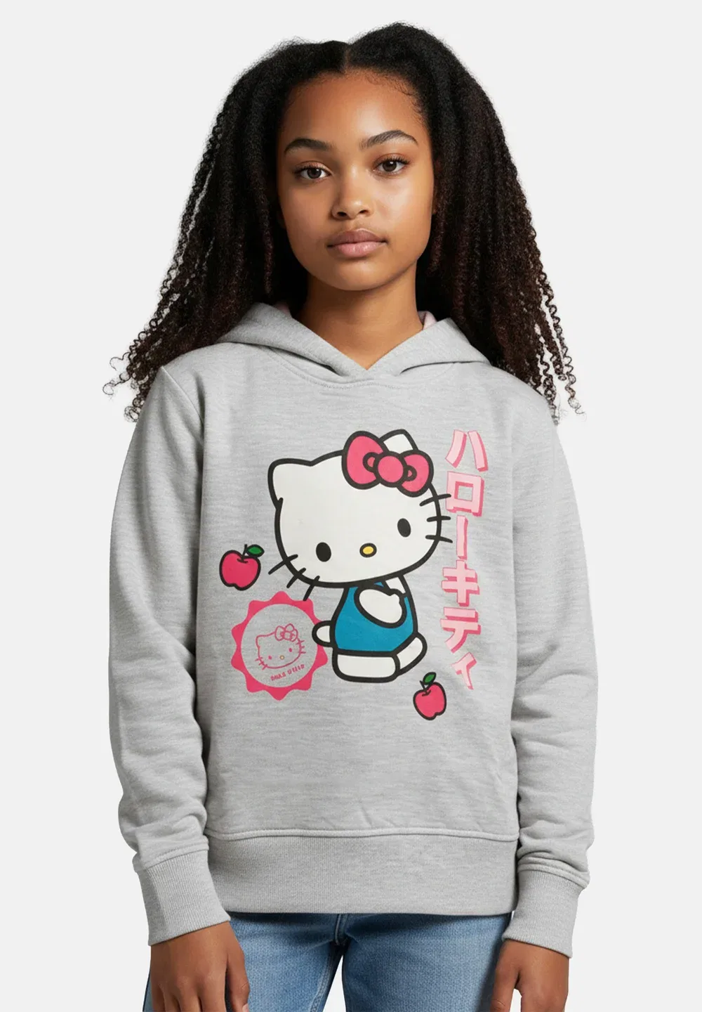 Kapuzenpullover толстовка с капюшоном пуловер - толстовка с капюшоном Hello Kitty, Grau