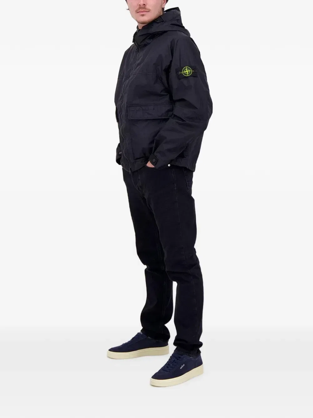 Куртка 4100004 Membrana 3L TC Stone Island, синий — фото 3