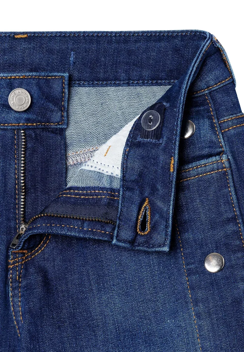 Широкие джинсы Lexy Studs - прямые джинсы Pepe Jeans, Denim — фото 3