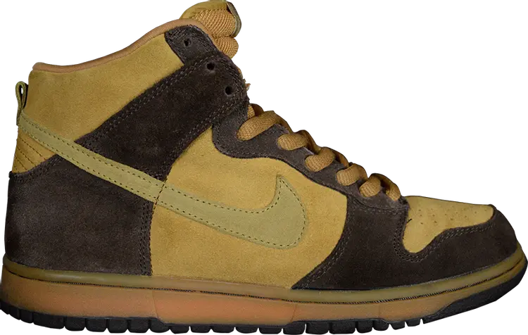 

Кроссовки Nike Dunk High Pro SB 'Maple', коричневый