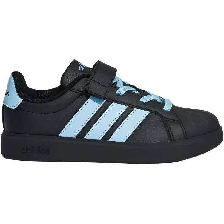 Детские кроссовки для скейтбординга Adidas, Black Snow Crystal Blue — фото 3