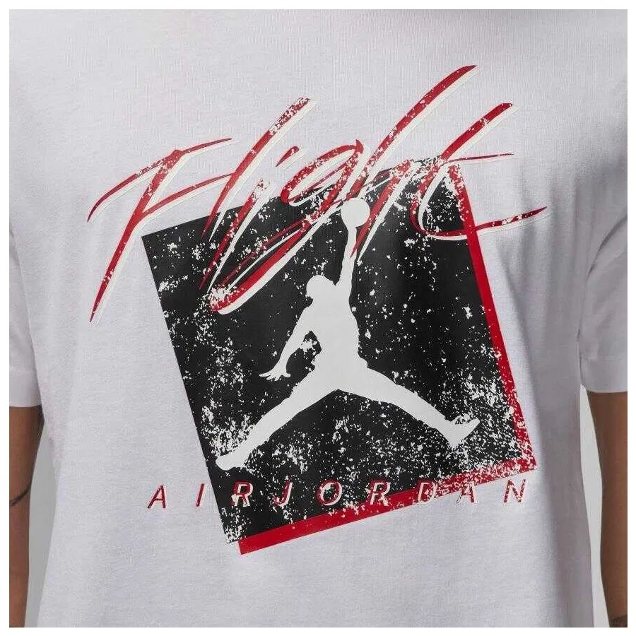Футболка с принтом Mj Brand Crew 1 Nike, Белый — фото 4