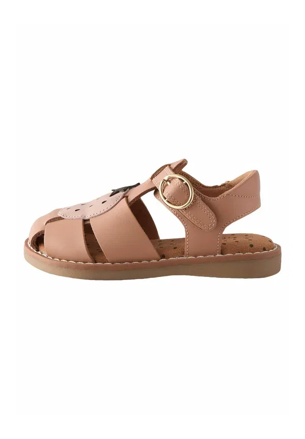 Ботинки кожаные Regular fit Next Tan Brown, Strawberry, светло-коричневый