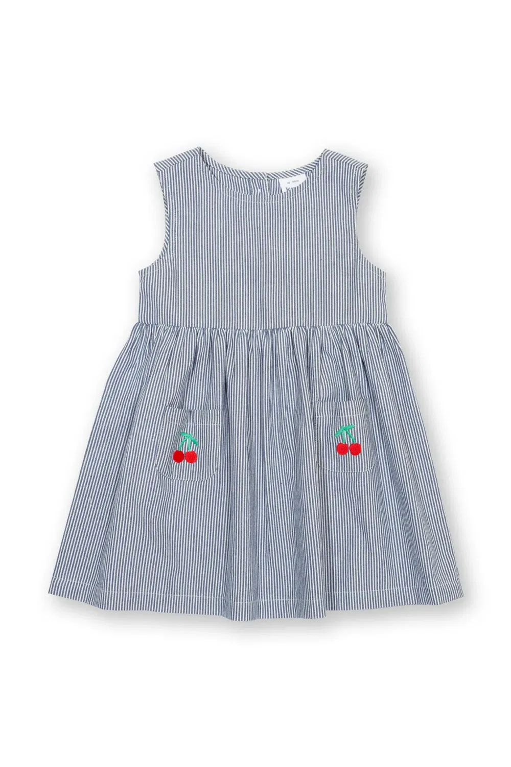 Платье из органического хлопка с принтом Cherry Friends Kite, Navy