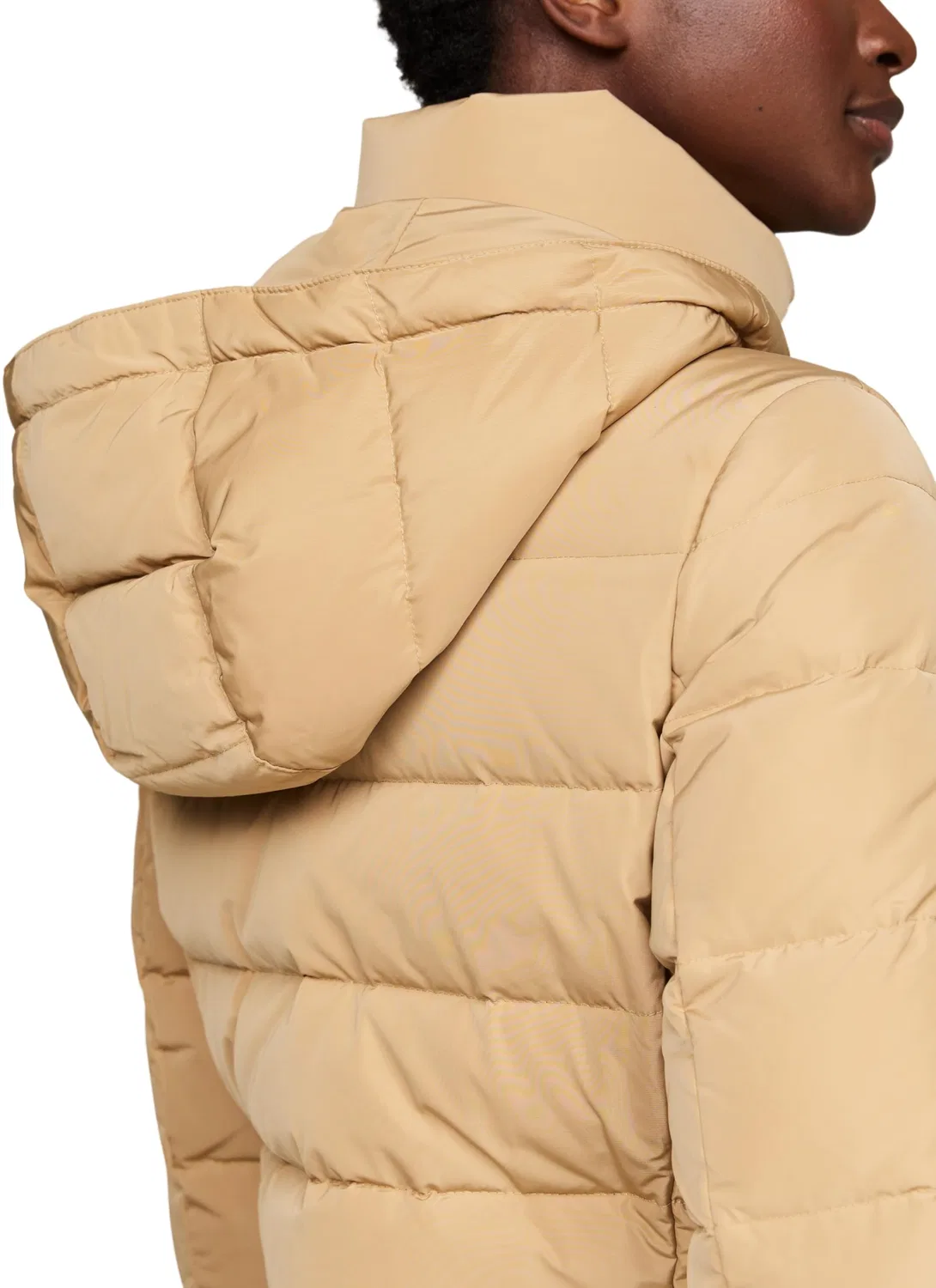 Женское пальто с меховым капюшоном Heritage Tyra Tommy Hilfiger, Khaki (Classic Khaki) — фото 4