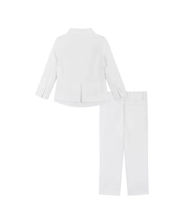 Детский костюм для мальчиков из пяти предметов Five Piece Suit Set Andy & Evan, белый — фото 2