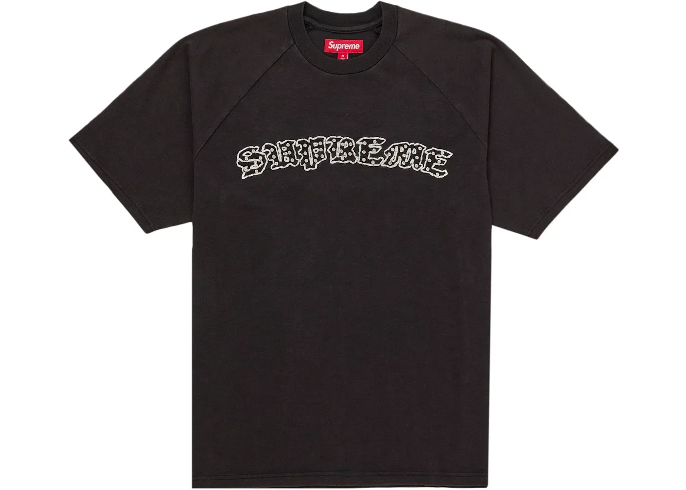 Мужская футболка с принтом Supreme, Черный