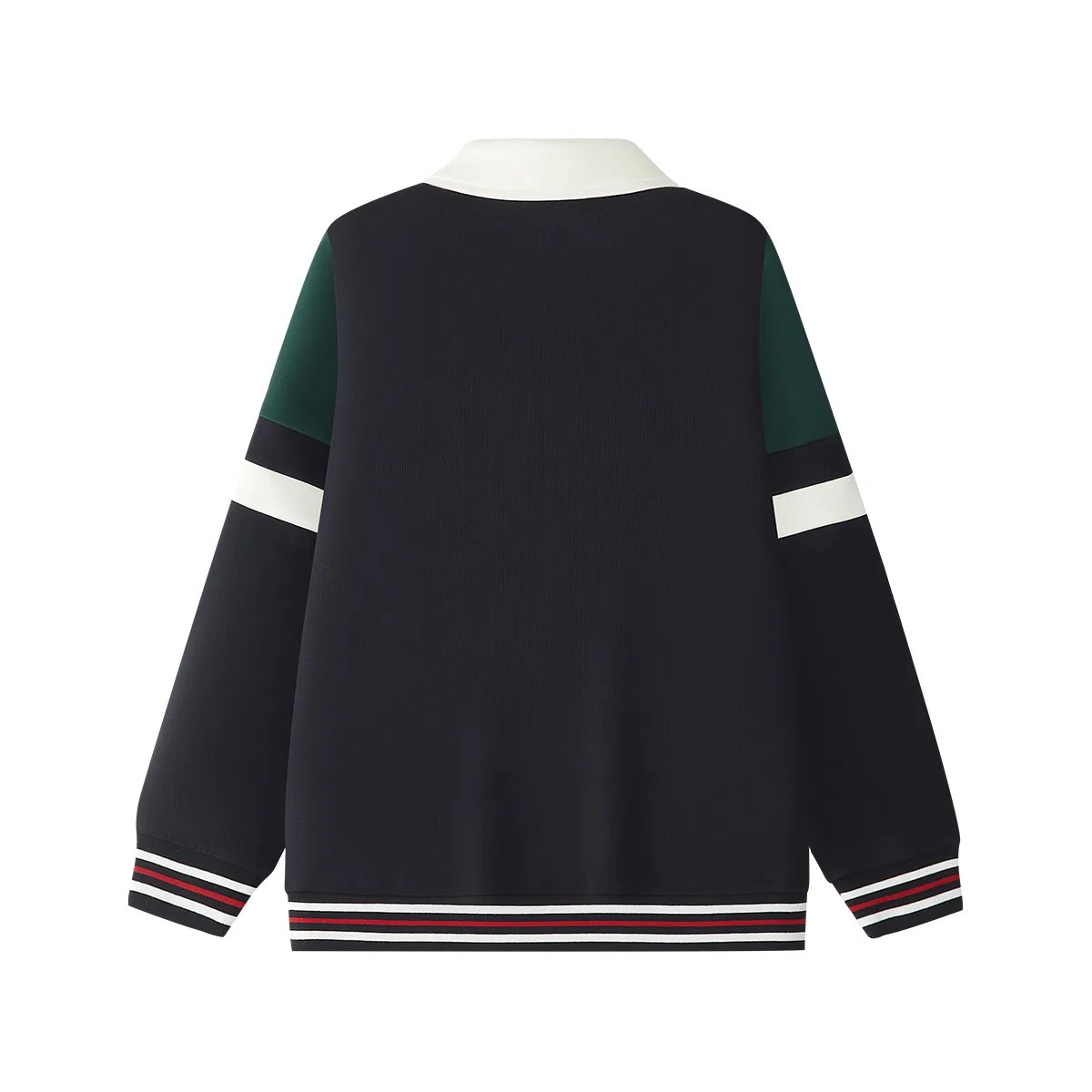 Детский свитшот с воротником поло FILA KIDS Sweatshirts Polo Collar Moderate, Royal Blue — фото 3