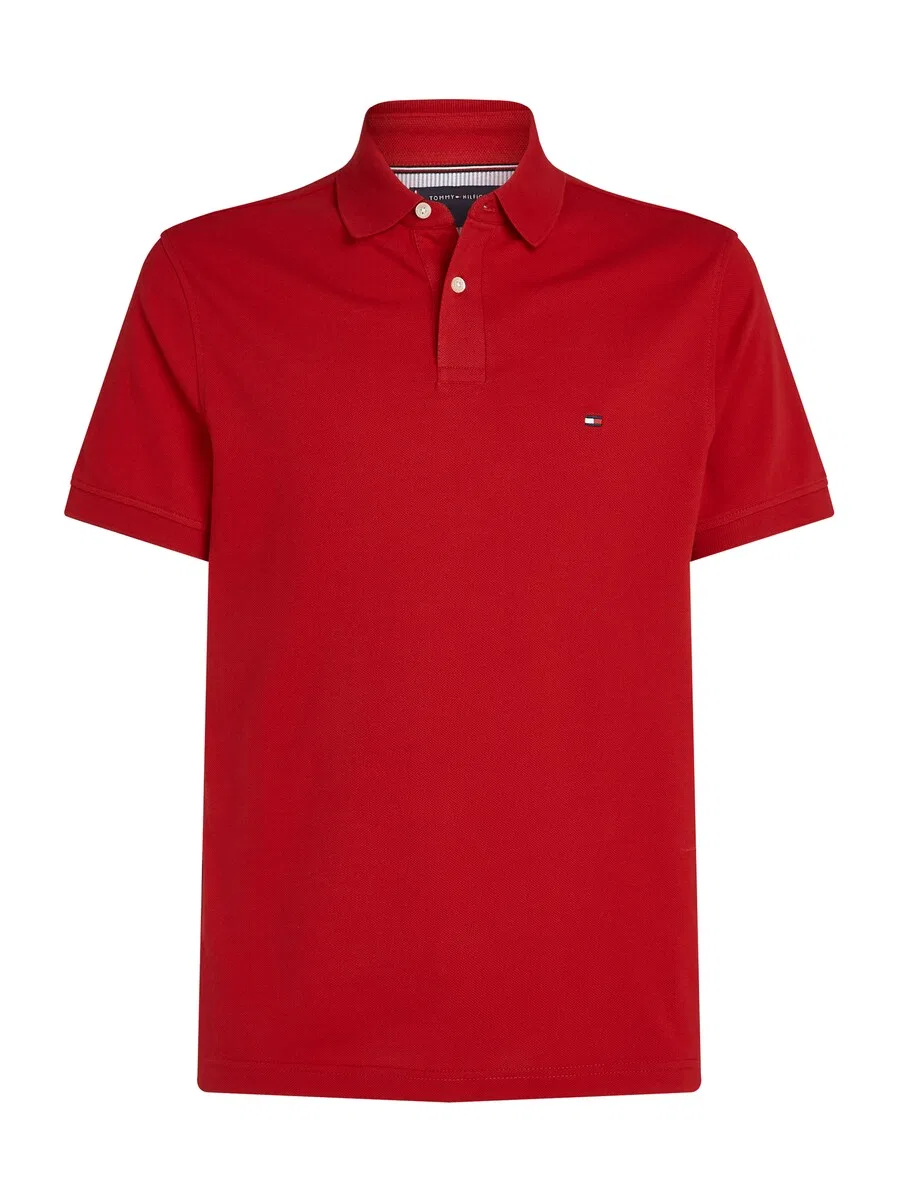 Рубашка TOMMY HILFIGER '1985 Regular Fit' красного цвета