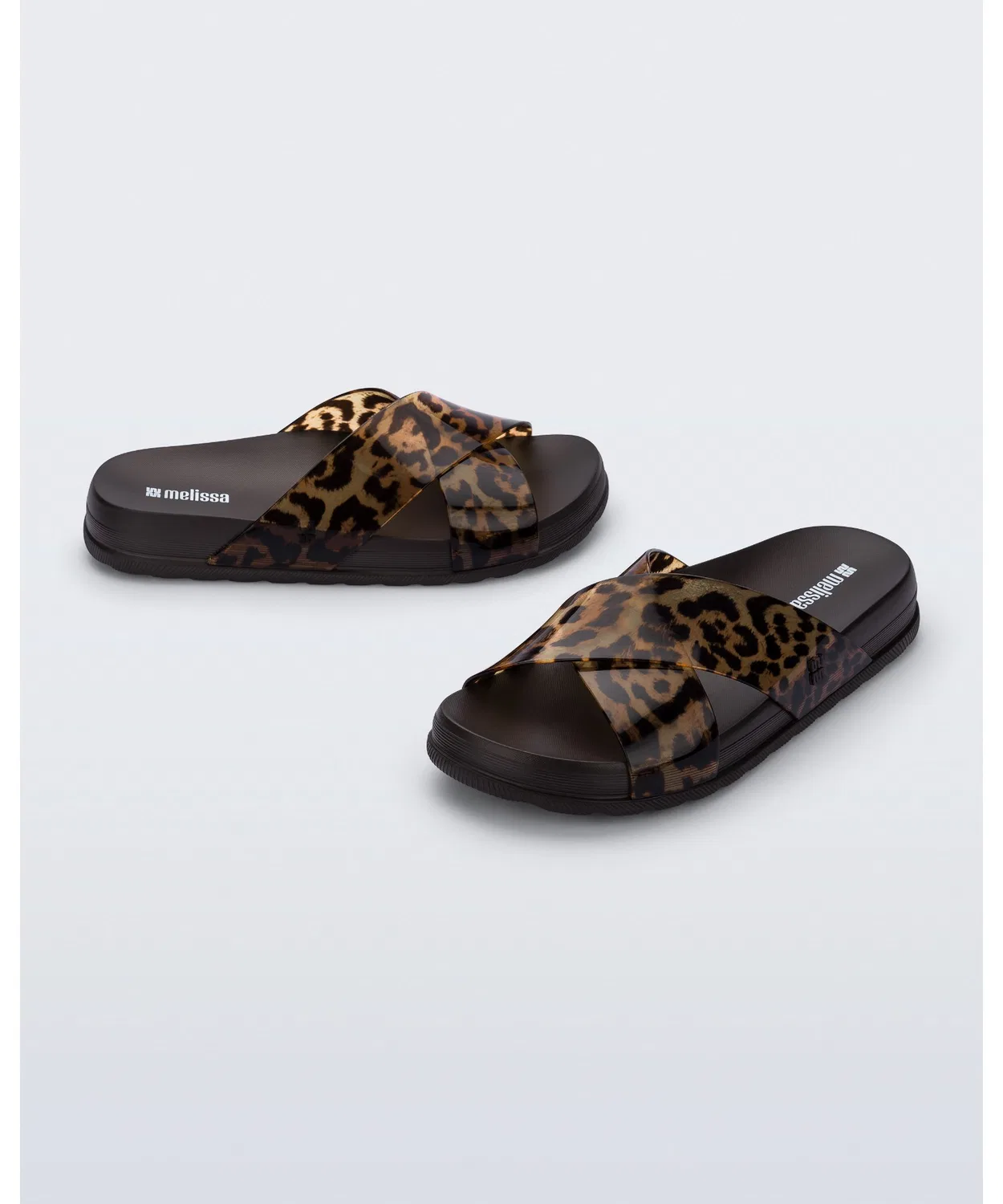 Детские сандалии с закрытым носком Cozy Slide II AD Melissa, Brown