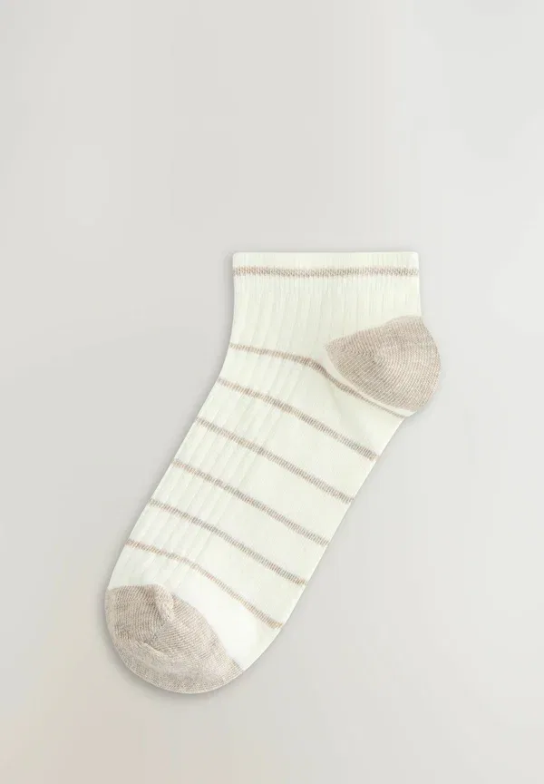 Носки спортивные, комплект 4 пары, хлопок, Sneaker Socks Next, Cream Neutral, кремовый — фото 4