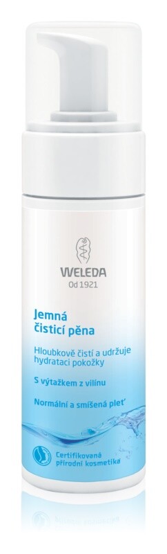 

Нежная очищающая пена Weleda Cleaning Care