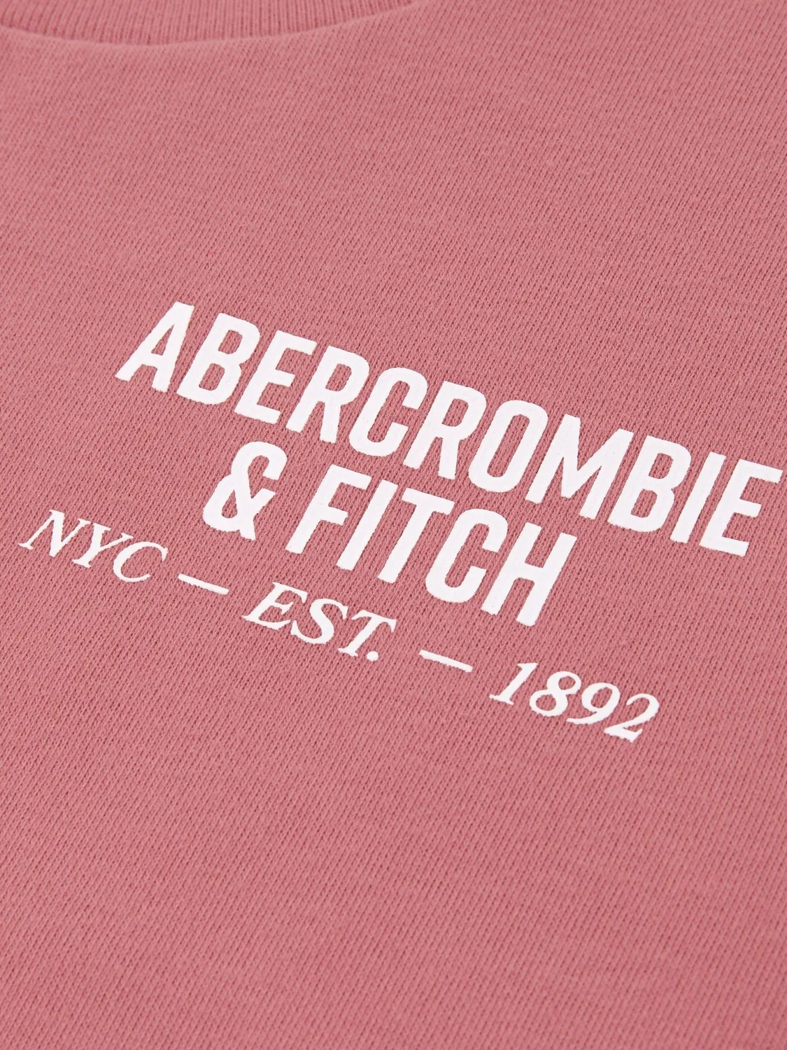 Футболка с принтом Abercrombie & Fitch Pink NYC Abercrombie & Fitch, розовый — фото 3