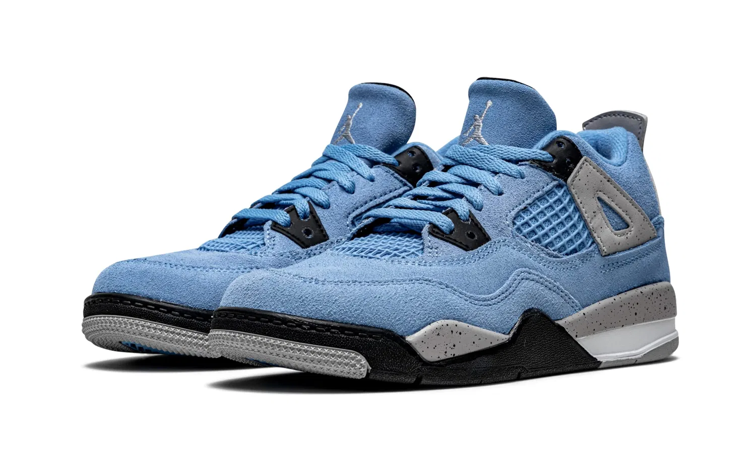Детские кроссовки для мальчиков с принтом Jordan 4 Bred Reimagined NIKE, Blue — фото 2