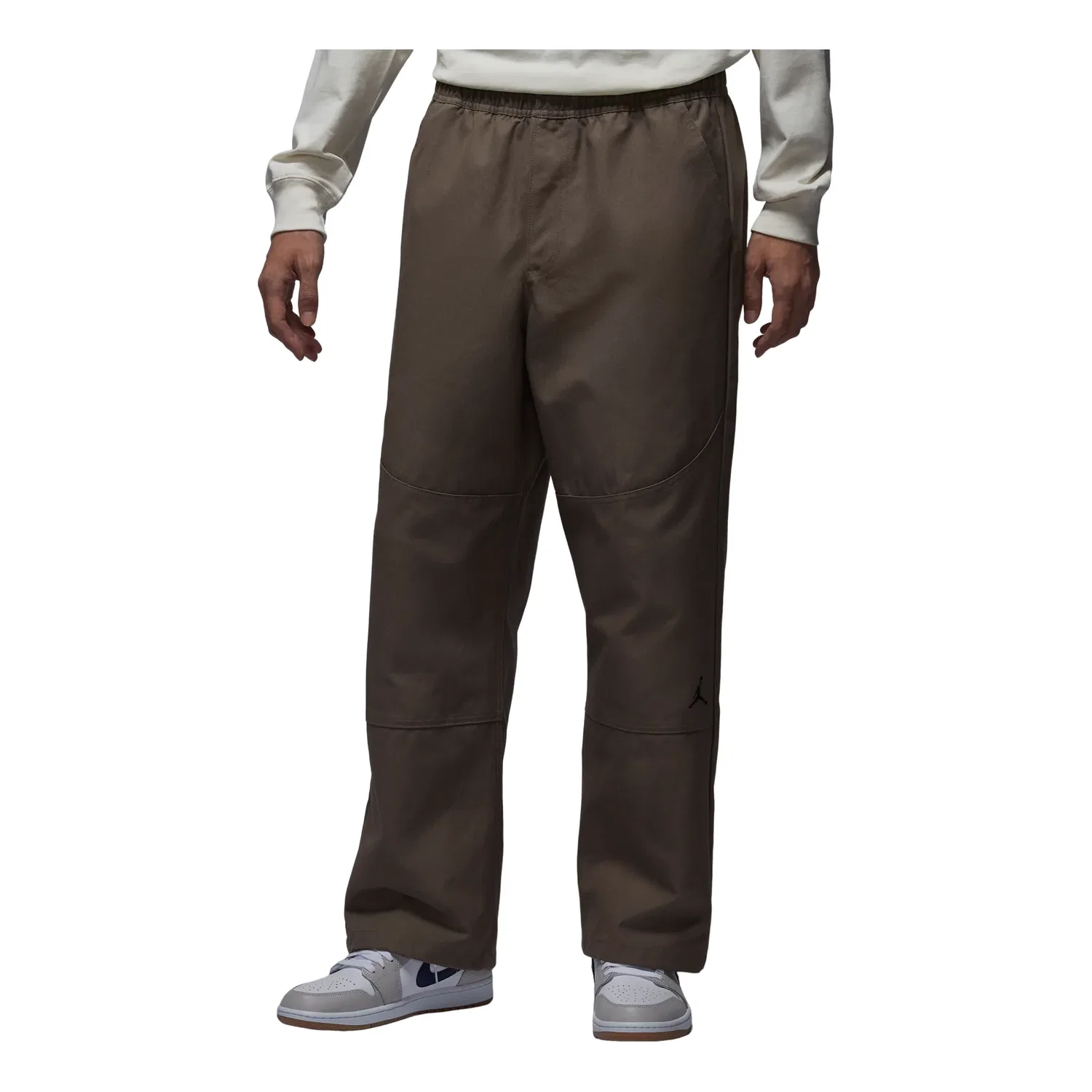 Мужские брюки Air Jordan Brooklyn Woven Trousers 'Olive Grey Black' Jordan, Olive Grey/Black
