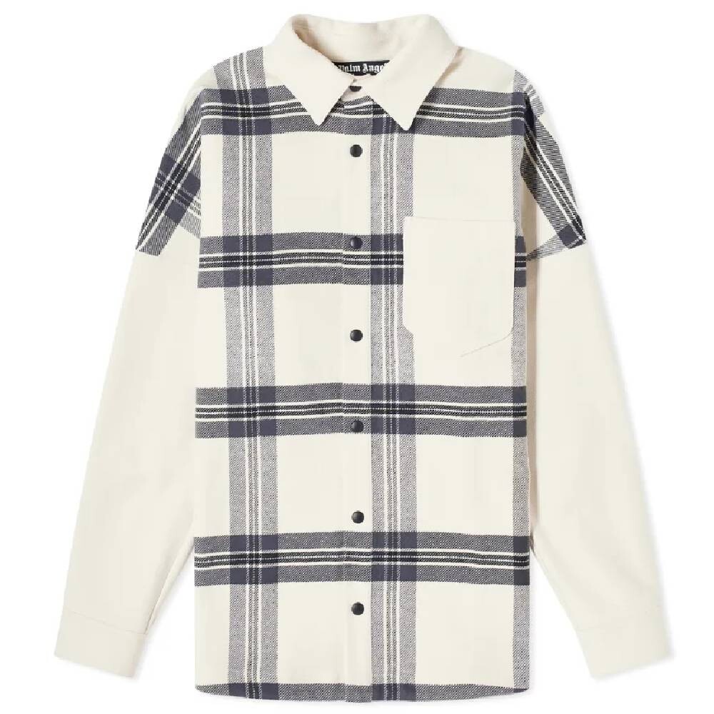 

Рубашка Palm Angel Back Logo Check, белый