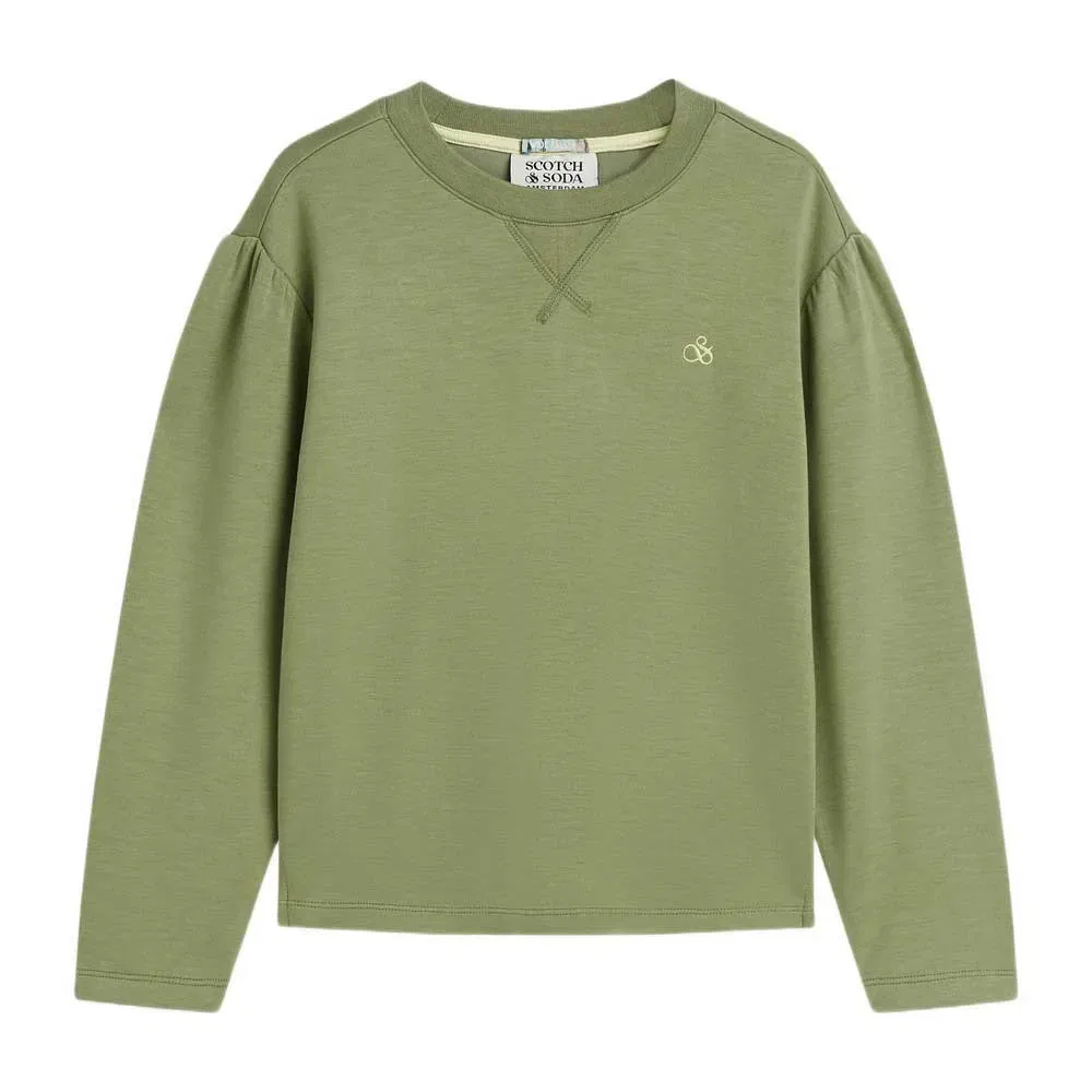 Детский свитшот для девочек Scotch & soda, Green