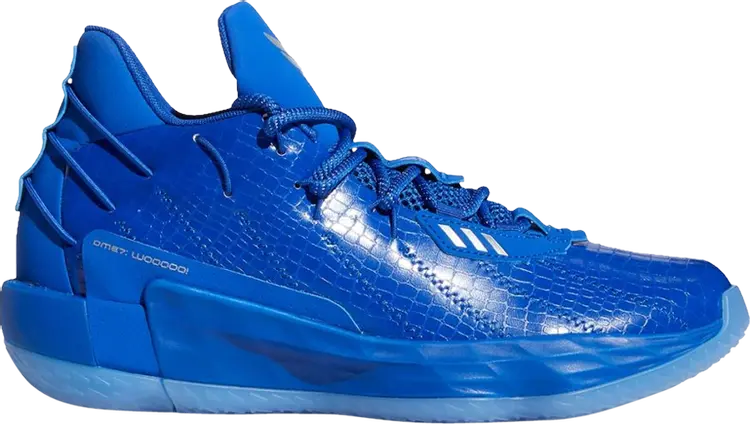 

Мужские кроссовки Adidas Ric Flair x Dame 7, ярко-синий
