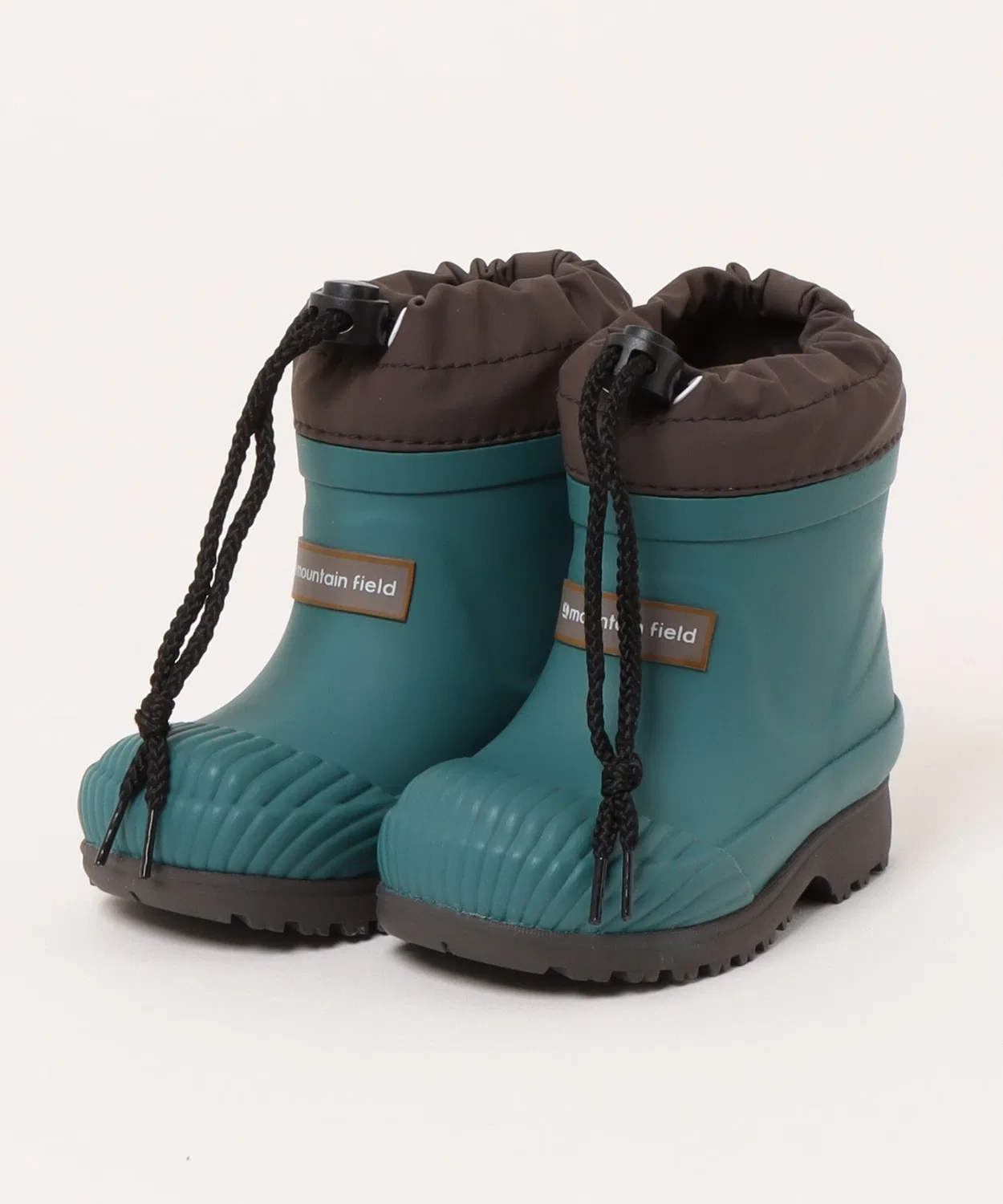 Детские резиновые сапоги MoonStar Mountain Field WC82R, зелёные