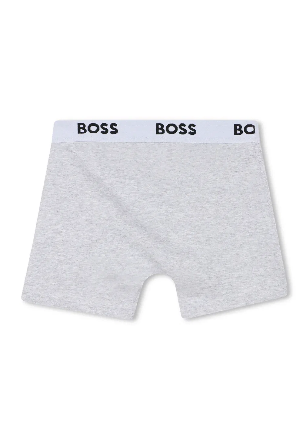 3 шт. - трусы Boss Kidswear, Chine Grey — фото 4