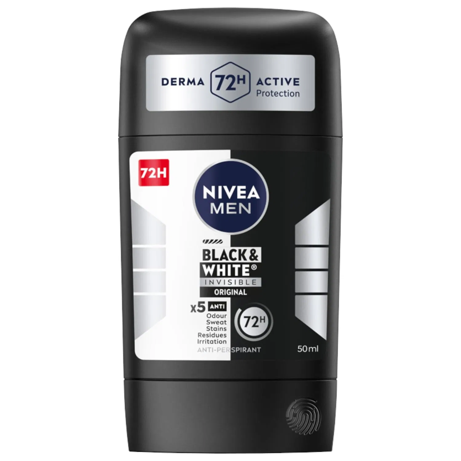 Антиперспирант-стик NIVEA MEN Black & White Original, 50 мл