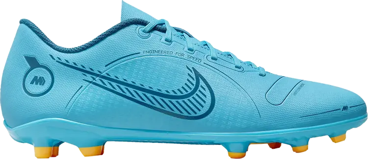 Бутсы Nike Mercurial Vapor 14 Club MG 'Chlorine Blue Marina', синий — фото 2