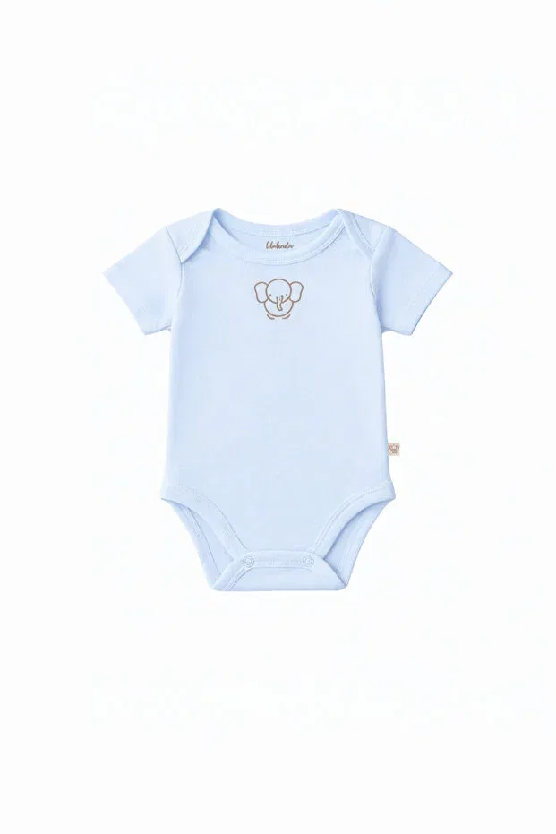 Детское боди для новорожденных хлопковое Lilalinda, Blue