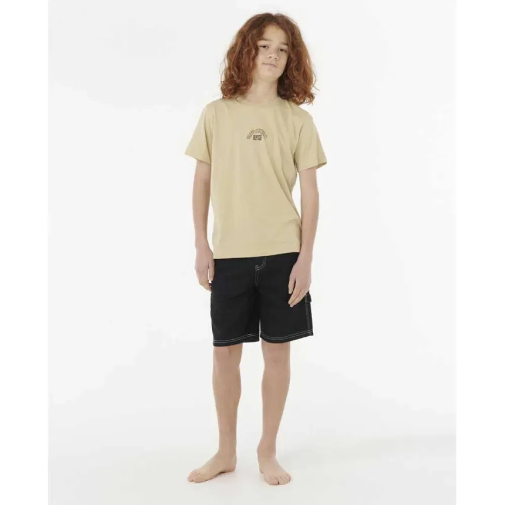 Футболка с коротким рукавом Tropic Daze Art Rip Curl, бежевый — фото 3