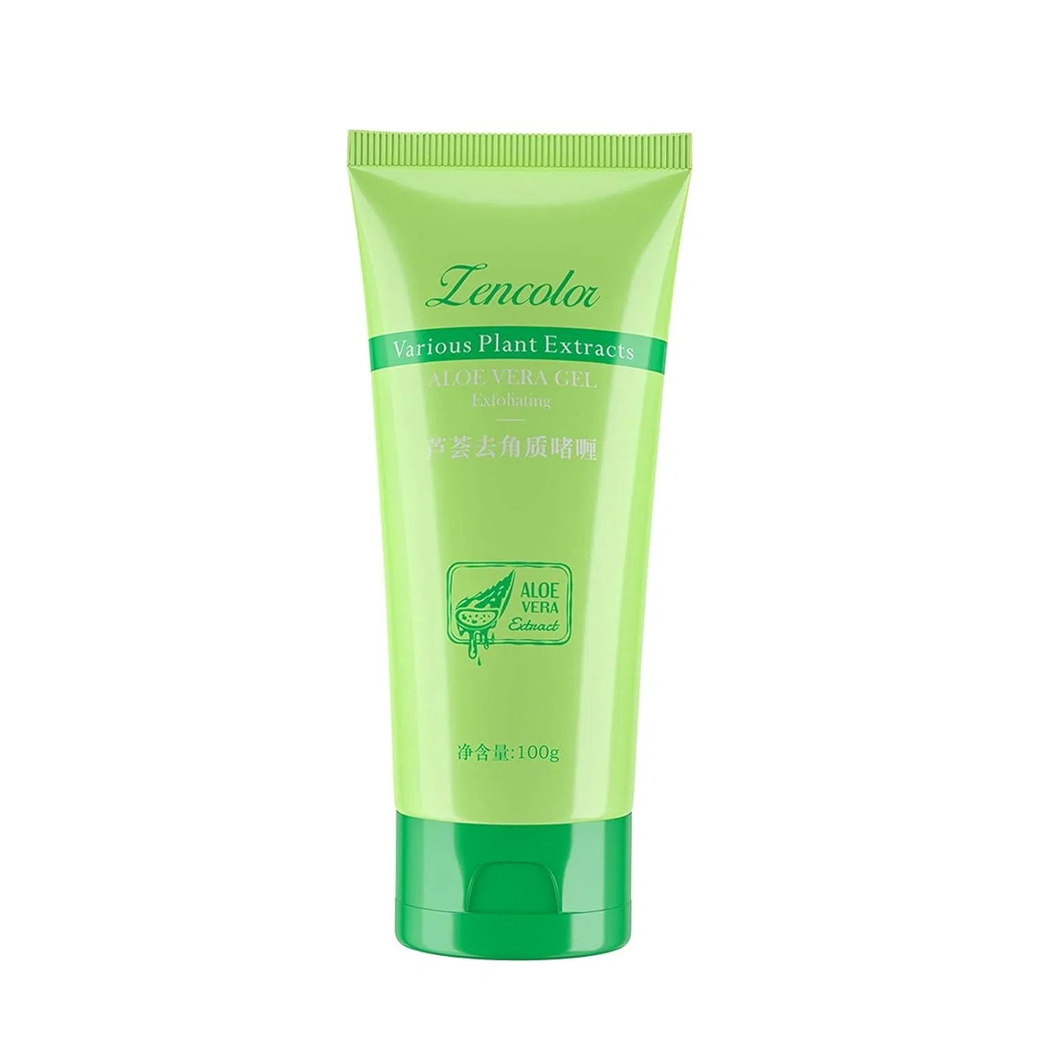 Скраб для лица Aloe Exfoliating Gel, очищающий, 100 г Generic