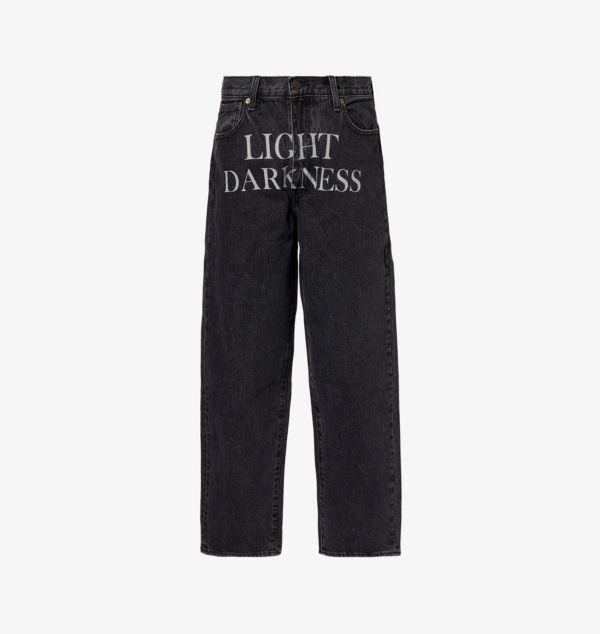 

Джинсы Levi'S x Undercover с графическим принтом, широкие, средней посадки Levis, черный