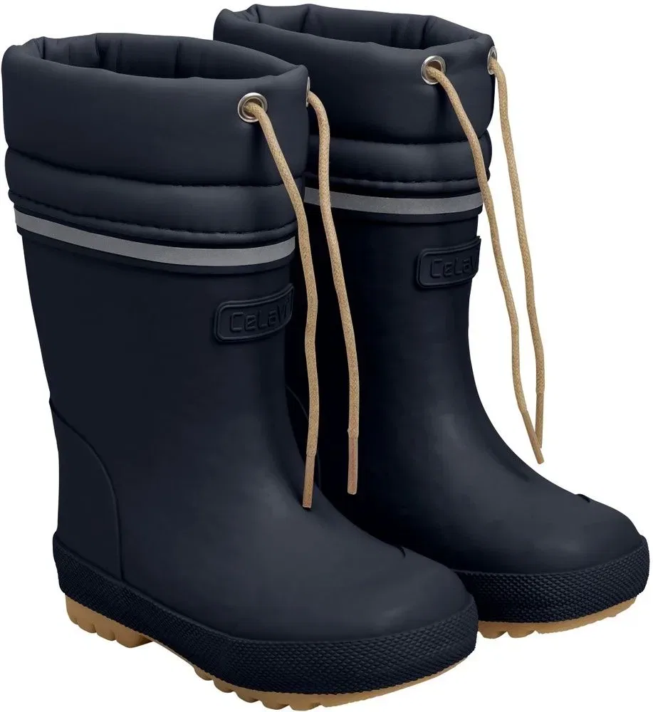 Ботинки зимние с шерстяной подкладкой Thermal Wellies Celavi, синий