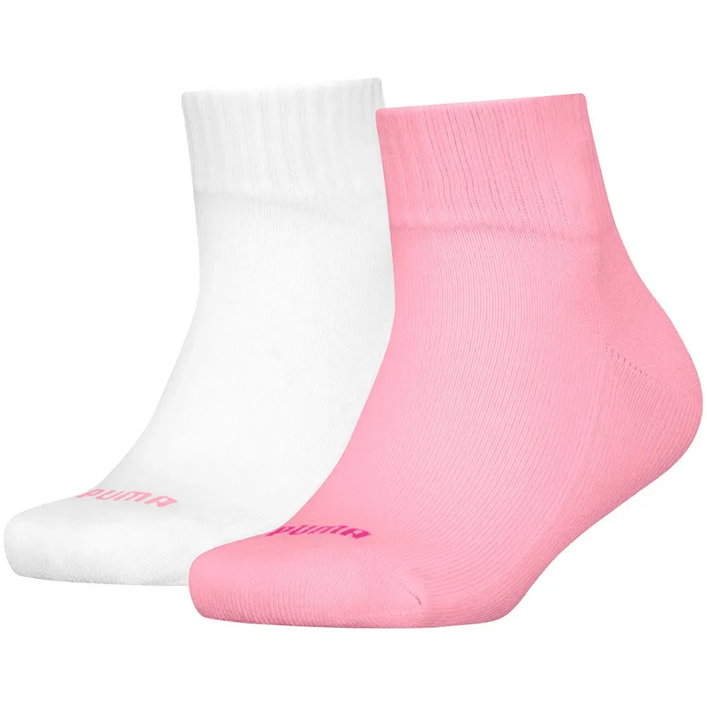 Носки Puma Heart Logo Quarter 2 пары, белый