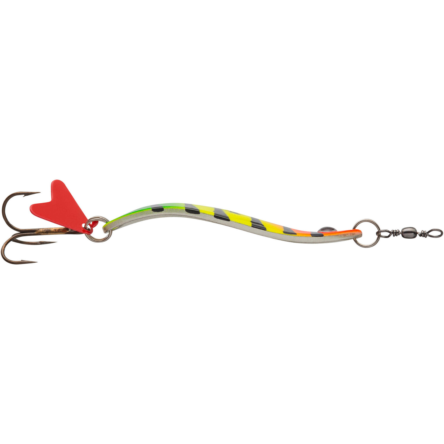 Blinker Kea + 14g Rasta Predator Fishing CAPERLAN, красный/желтый/зеленый — фото 3