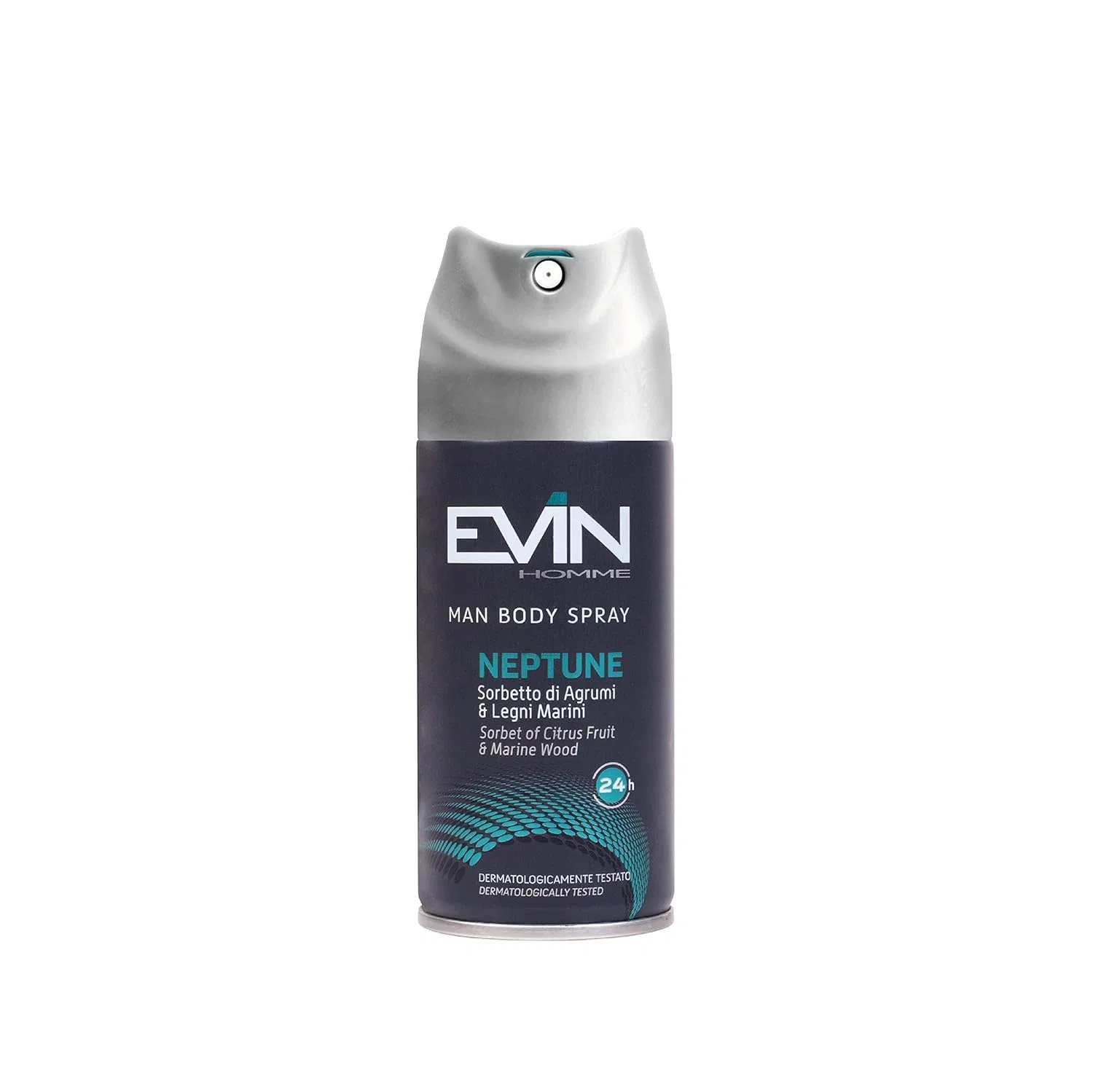 Дезодорант для мужчин EVIN Homme Neptune, 24 штуки по 150 мл, Цитрус и Морской бриз — фото 2