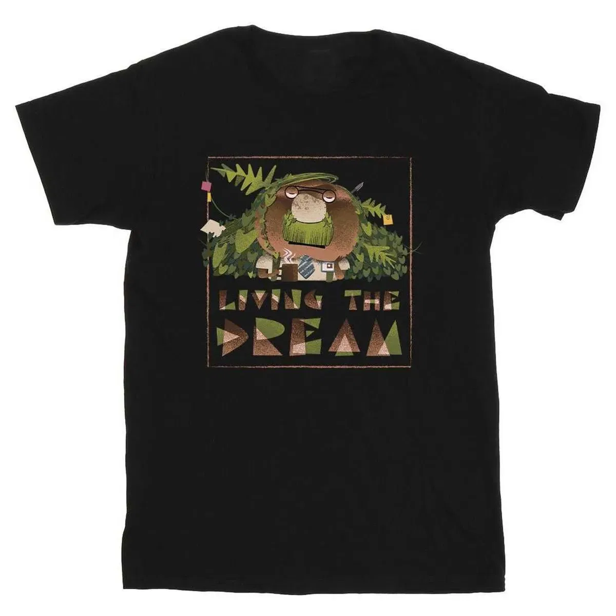 Футболка с принтом Living the Dream Elemental, Black