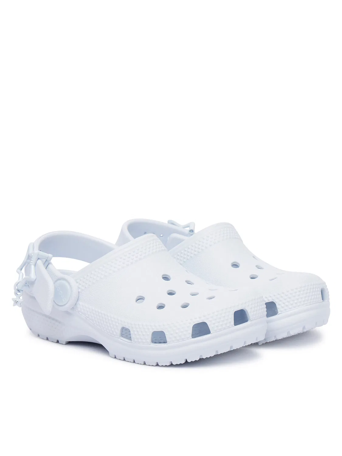 Шлепанцы для девочки Classic Star Buckle Clog Crocs, голубой — фото 2