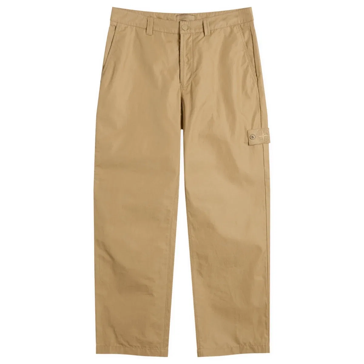 Брюки из хлопкового канваса Ghost All Weather Cotton Canvas Trousers Stone Island, Dark Beige