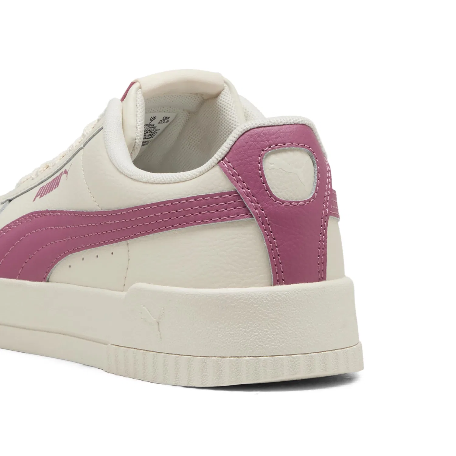 Детские кроссовки для мальчиков PUMA Carina 2.0, Satin Ivory Dusty Orchid — фото 3