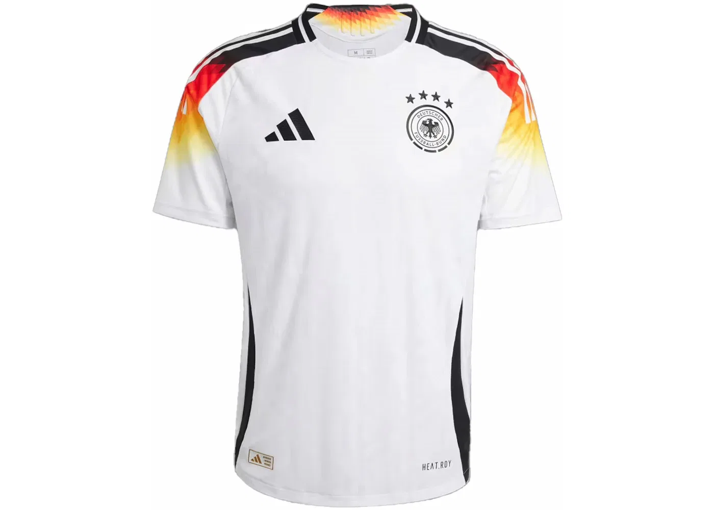 Мужская футбольная джерси с принтом Germany 2024 Home Authentic Adidas, White