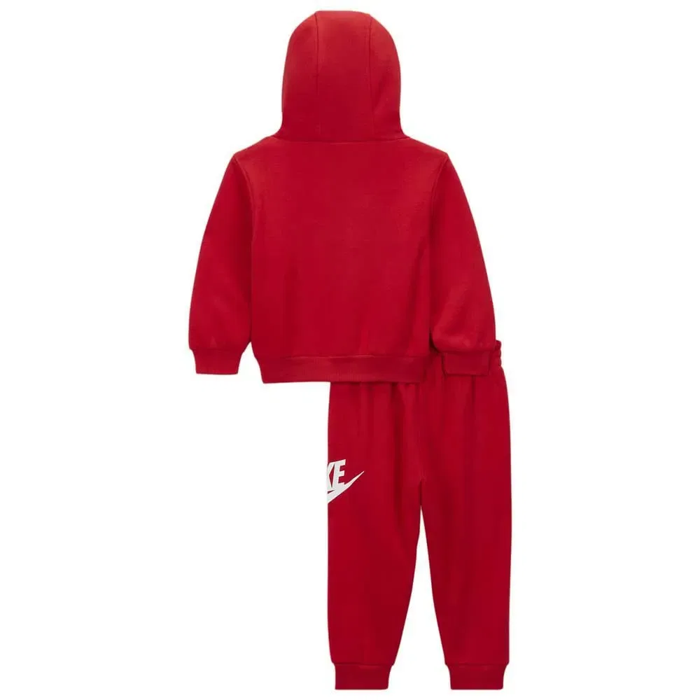 Комплект флисовый с длинным рукавом 66L135 Nike, красный — фото 2