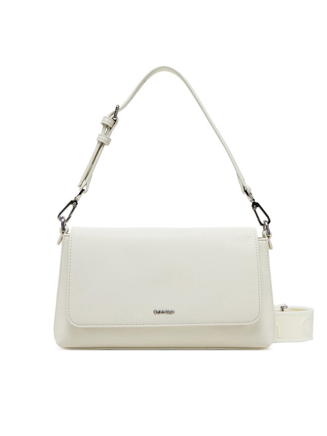 

Сумочка Ck Must Convertible Shoulder Bag K60K612902 Calvin Klein, экрю, Белый, Сумочка Ck Must Convertible Shoulder Bag K60K612902 Calvin Klein, экрю