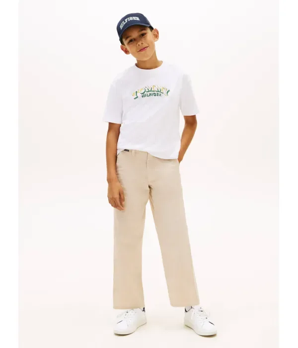 Футболка regular fit Tommy Hilfiger, белый — фото 2