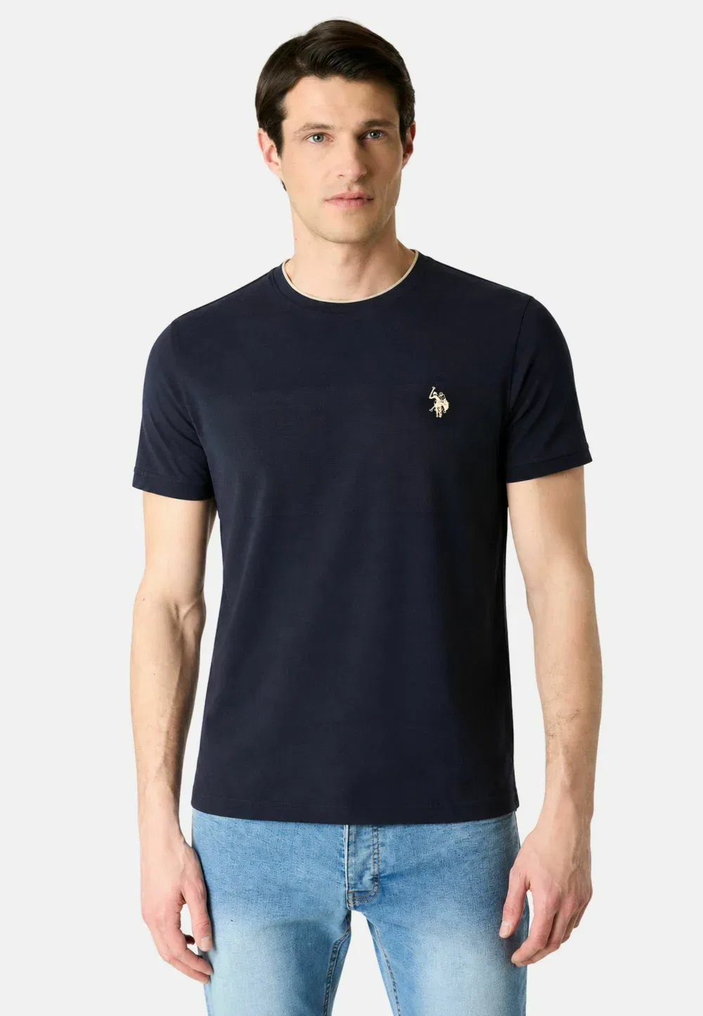 Футболка - базовая футболка U.S. Polo Assn., Blu