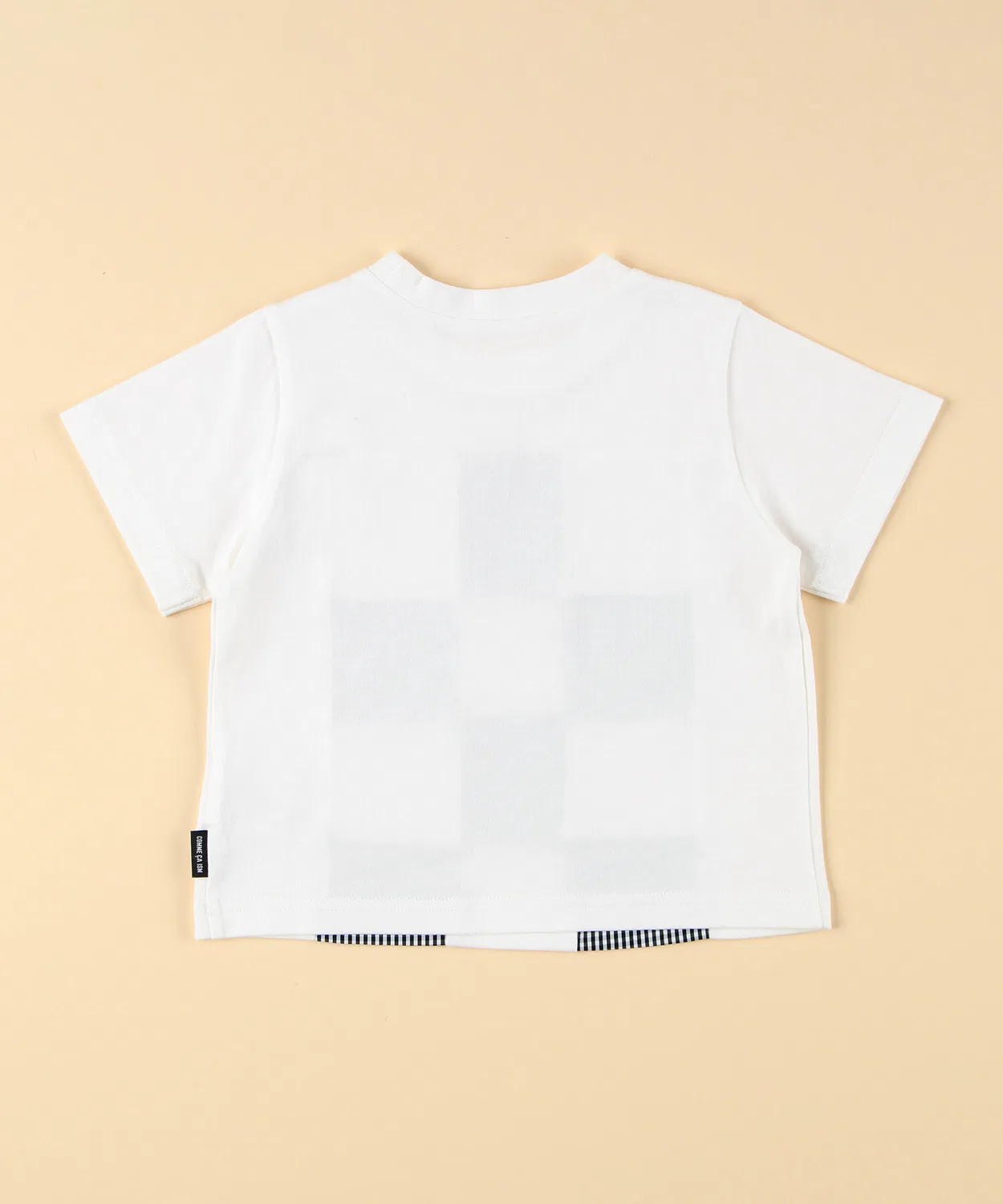 Детская футболка с длинным рукавом модель Patchwork COMME CA ISM, Black — фото 2