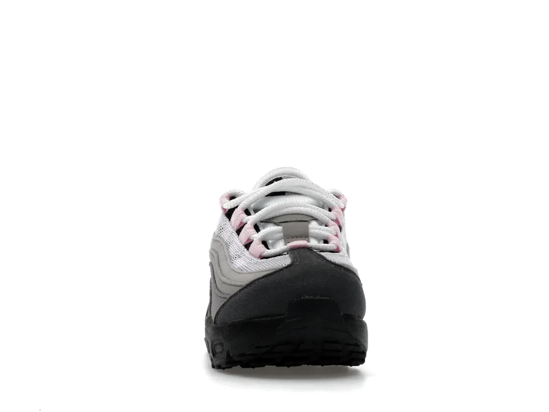 Детские кроссовки с контрастными вставками Nike Little Max '95 Nike, Black/Pink Foam/Medium Grey — фото 2