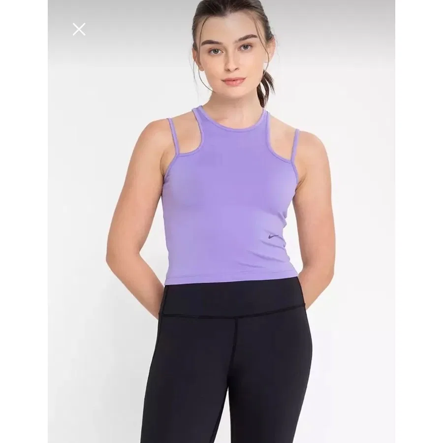 Женский спортивный топ без рукавов Dri-Fit Stealth Evaporation City Ready Training Nike, Фиолетовый — фото 4