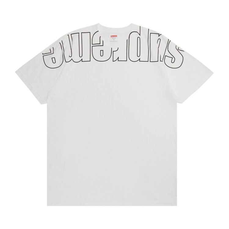 

Футболка Supreme Upside Down Tee 'White', белый